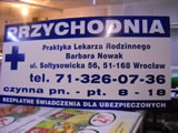 przychodnia szyld